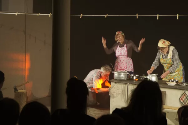 " Dūdotāji", Jonišķu teātris, Lietuva